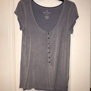 Button down t-shirt